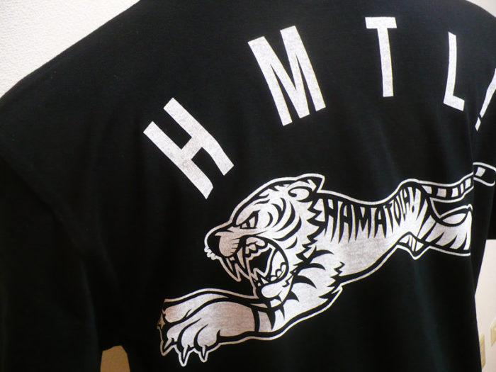 【HAMATOLA!】Jumiping HAMATOLA! Tiger T-SHIRT BLACK