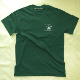 【Cafe Racer’s MET】S/S T-SHIRTS (Back Print)British Green