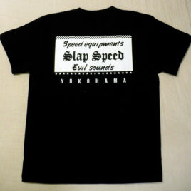 【SLAP SPEED】”BOX LOGO” S/S T-SHIRTS BLACK